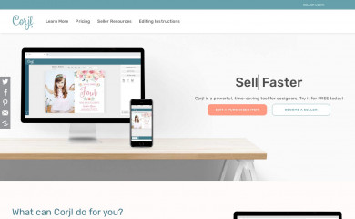corjl.com screenshot