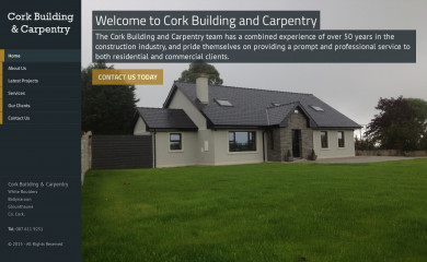 corkbuildingandcarpentry.com screenshot