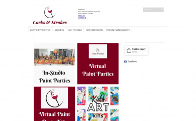 corksandstrokes.com screenshot