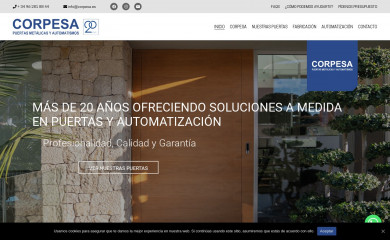 corpesa.es screenshot