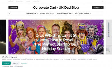 corporatedad.co.uk screenshot