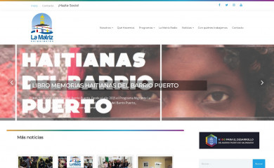 corporacionlamatriz.cl screenshot