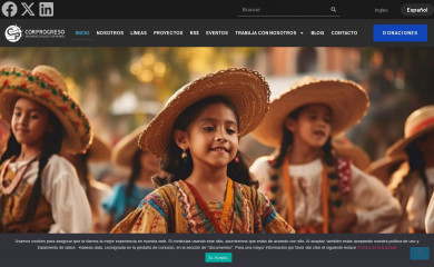 corprogreso.org screenshot