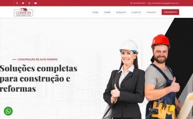 correiaengenharia.com screenshot