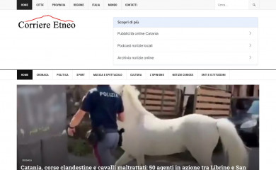 corrieretneo.it screenshot