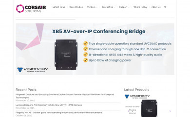corsairsolutions.com.au screenshot