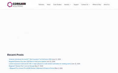 corsairsolutions.com.au screenshot