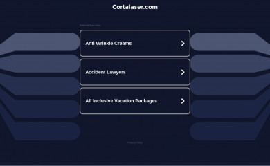 cortalaser.com screenshot