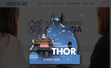 cortesdelsur.com screenshot