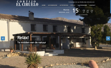 cortijo-elciruelo.com screenshot
