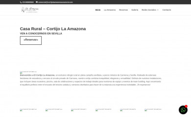cortijolaamazonacasarural.com screenshot