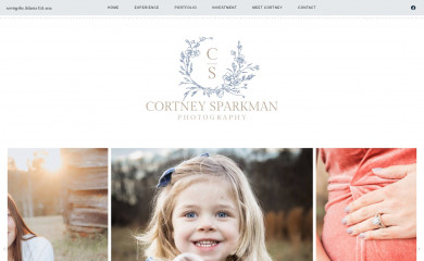 cortneysparkman.com screenshot