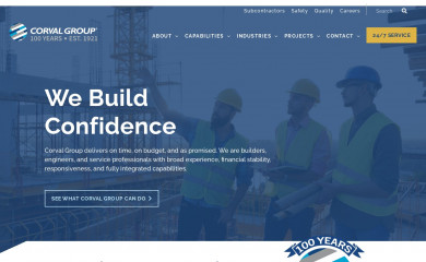 corvalgroup.com screenshot