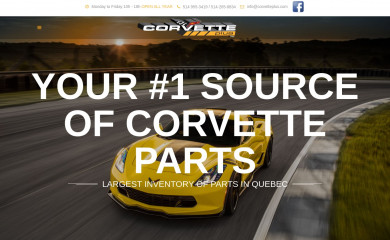 corvetteplus.com screenshot