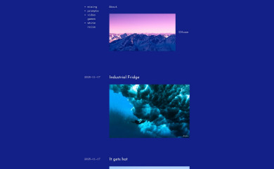 coryhansen.com screenshot