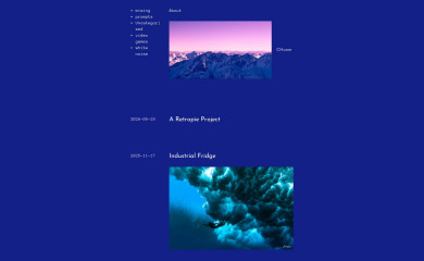 coryhansen.com screenshot