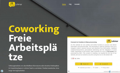 coworking-lohmar.de screenshot