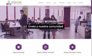 coworking3c.es screenshot