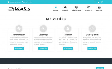 cote-clic.com screenshot