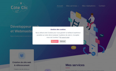 cote-clic.com screenshot