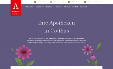 cottbus-apotheke.de screenshot