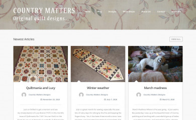 countrymattersdesign.com screenshot