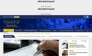 councilofseniors.com screenshot