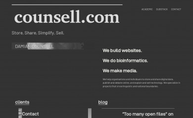counsell.com screenshot