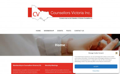counsellorsvictoria.com screenshot