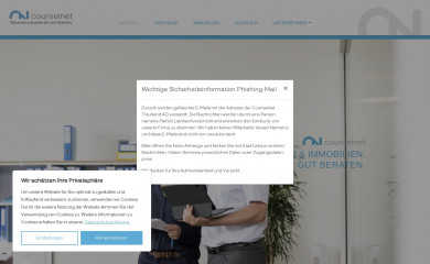 counselnet.ch screenshot