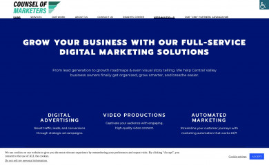counselofmarketers.com screenshot