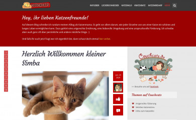 couchcats.de screenshot
