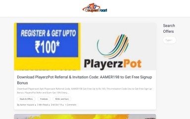 http://coupenyaari.in screenshot