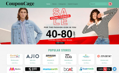couponcage.com screenshot
