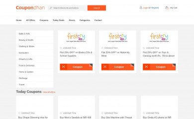 coupondhan.com screenshot