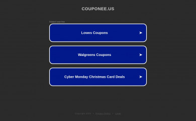 couponee.us screenshot