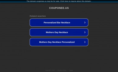 couponee.us screenshot