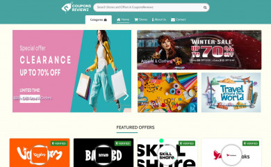 couponsreviewz.com screenshot