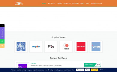couponwoow.com screenshot