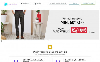 couponzmania.com screenshot