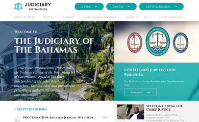 courts.bs screenshot