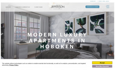 courtyardatjefferson.com screenshot