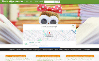 courses.com.ph screenshot