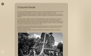coutume-kanak.com screenshot