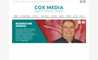 coxmedia.com.au screenshot