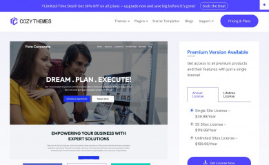 Fota Corporate screenshot