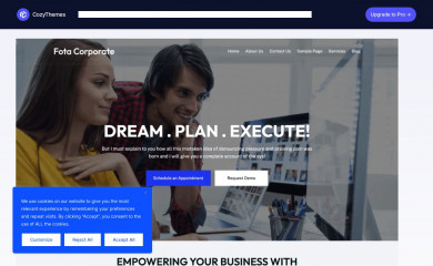 Fota Corporate screenshot