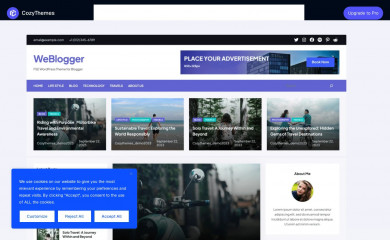 https://cozythemes.com/weblogger/ screenshot