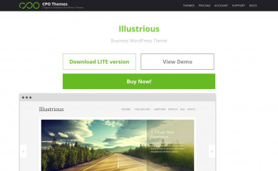 http://www.cpothemes.com/theme/illustrious screenshot
