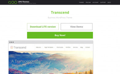 Transcend screenshot